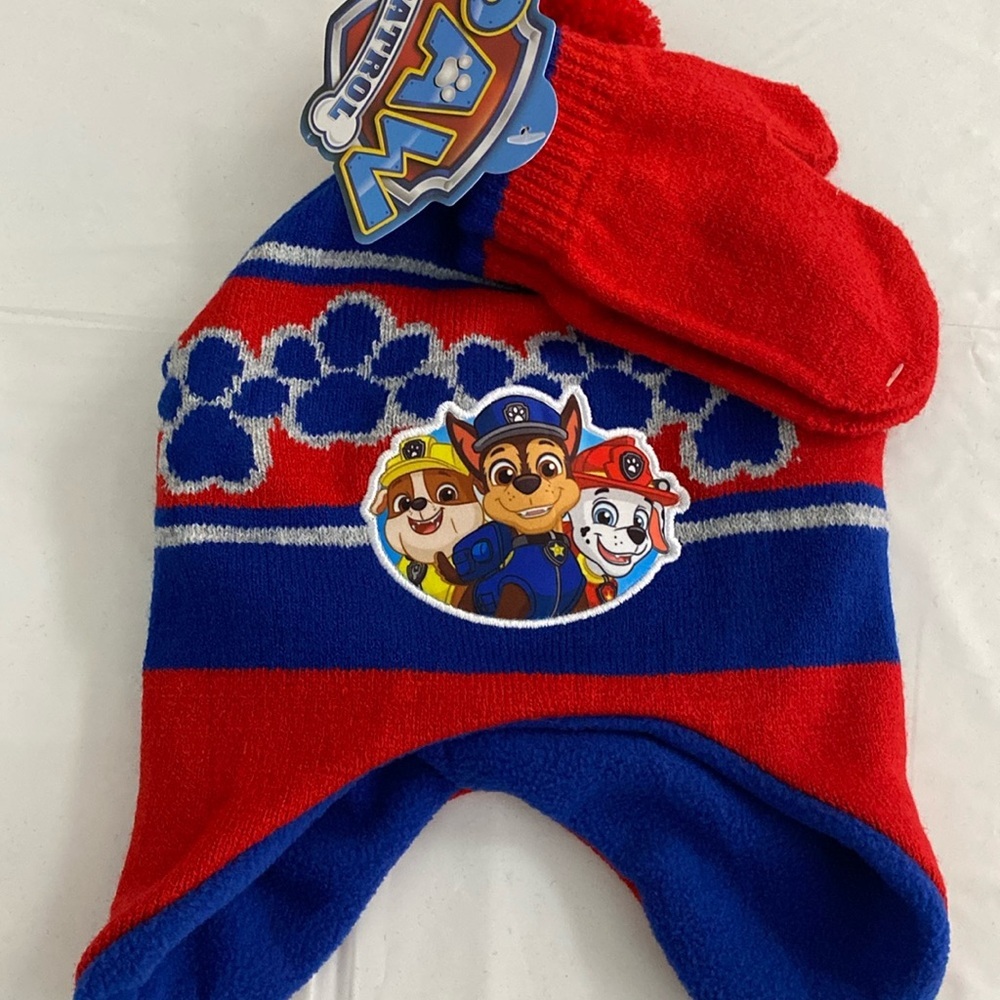Kids /toddler hat and mittens